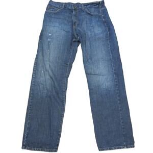 CALVIN KLEIN *VINTAGE* Jeans Size 36/32* Mens Relaxed Straight Blue Y2K Hip Hop